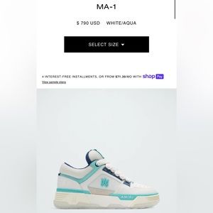 MA-1 AMIRI WOMEN’S SNEAKER